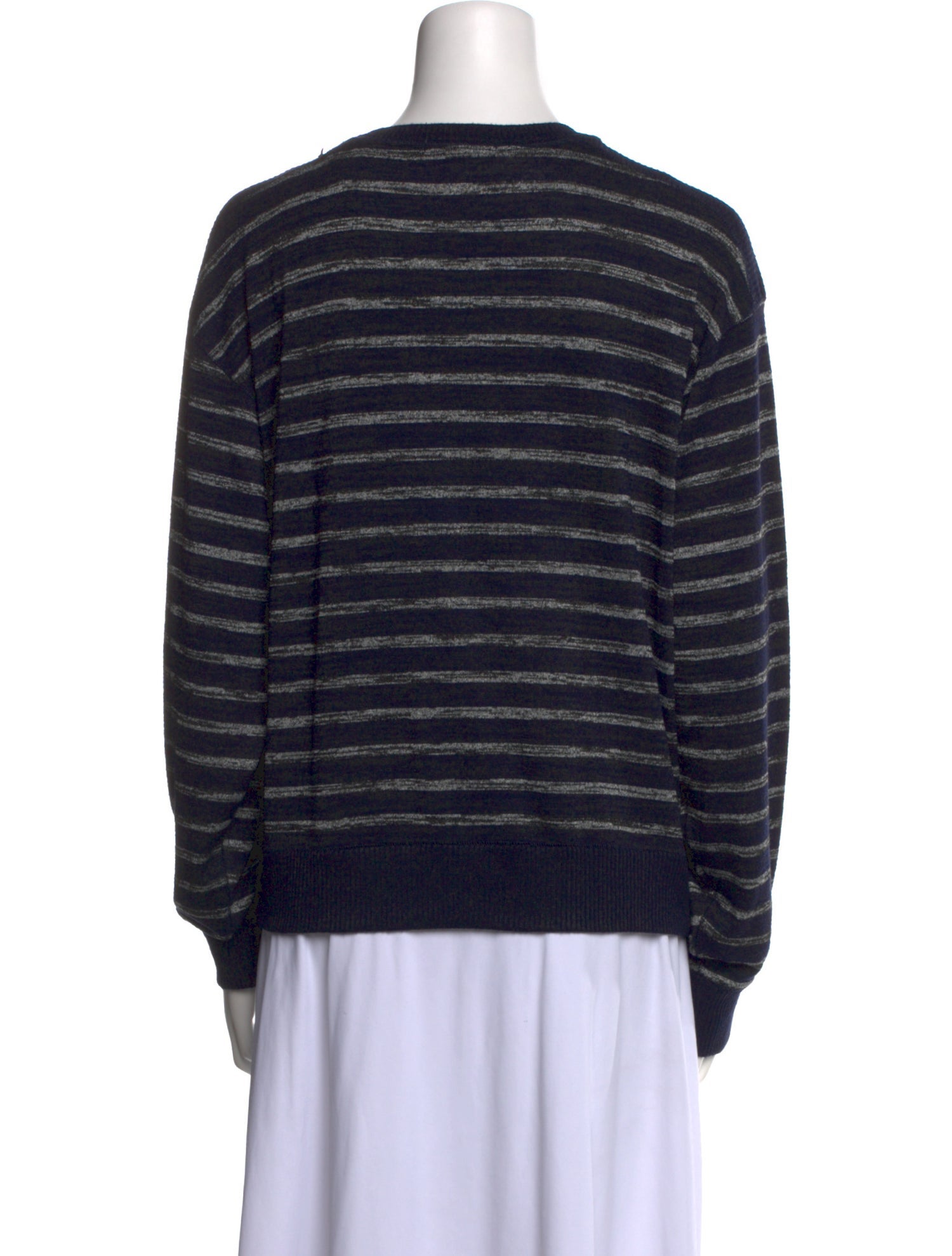 Rag & Bone Striped Scoop Neck Sweater